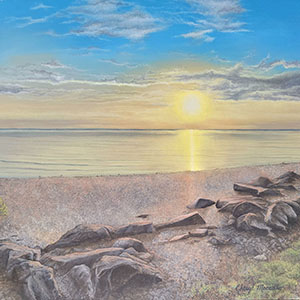 thumbnail of Sunrise on Lake Michigan