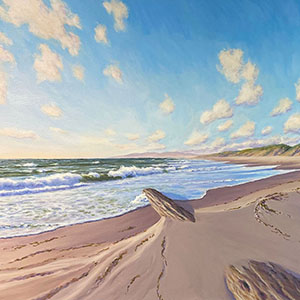thumbnail of Beach With a Log