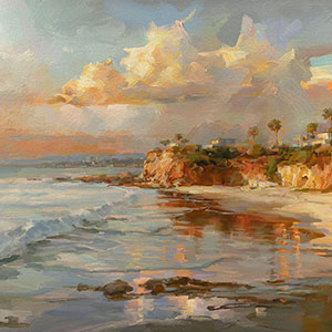 thumbnail of Golden Sunset over Crescent Bay