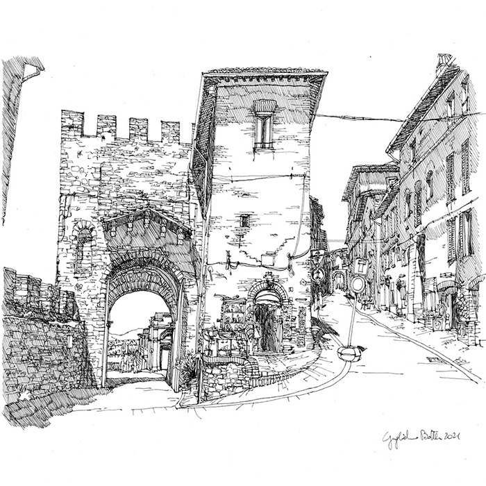 thumbnail of Assisi, Italy: Saint Francis Gate
