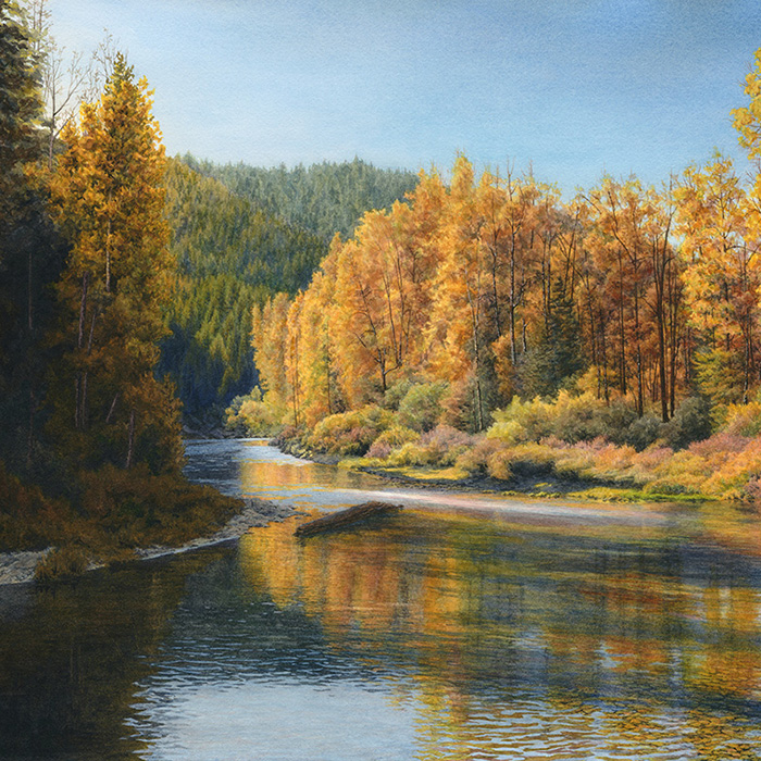 thumbnail of Autumn on the Little North Fork