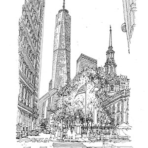 thumbnail of New York City: World Trade Center from Broadway