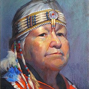 thumbnail of Georgie Hotch In Tlingit Regalia